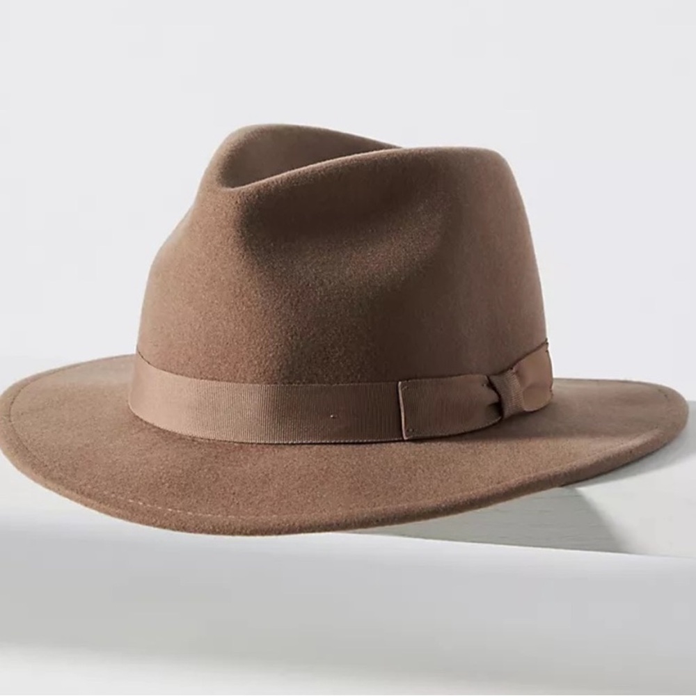 NWT Anthropologie San Diego Hat Co Bow Fedora